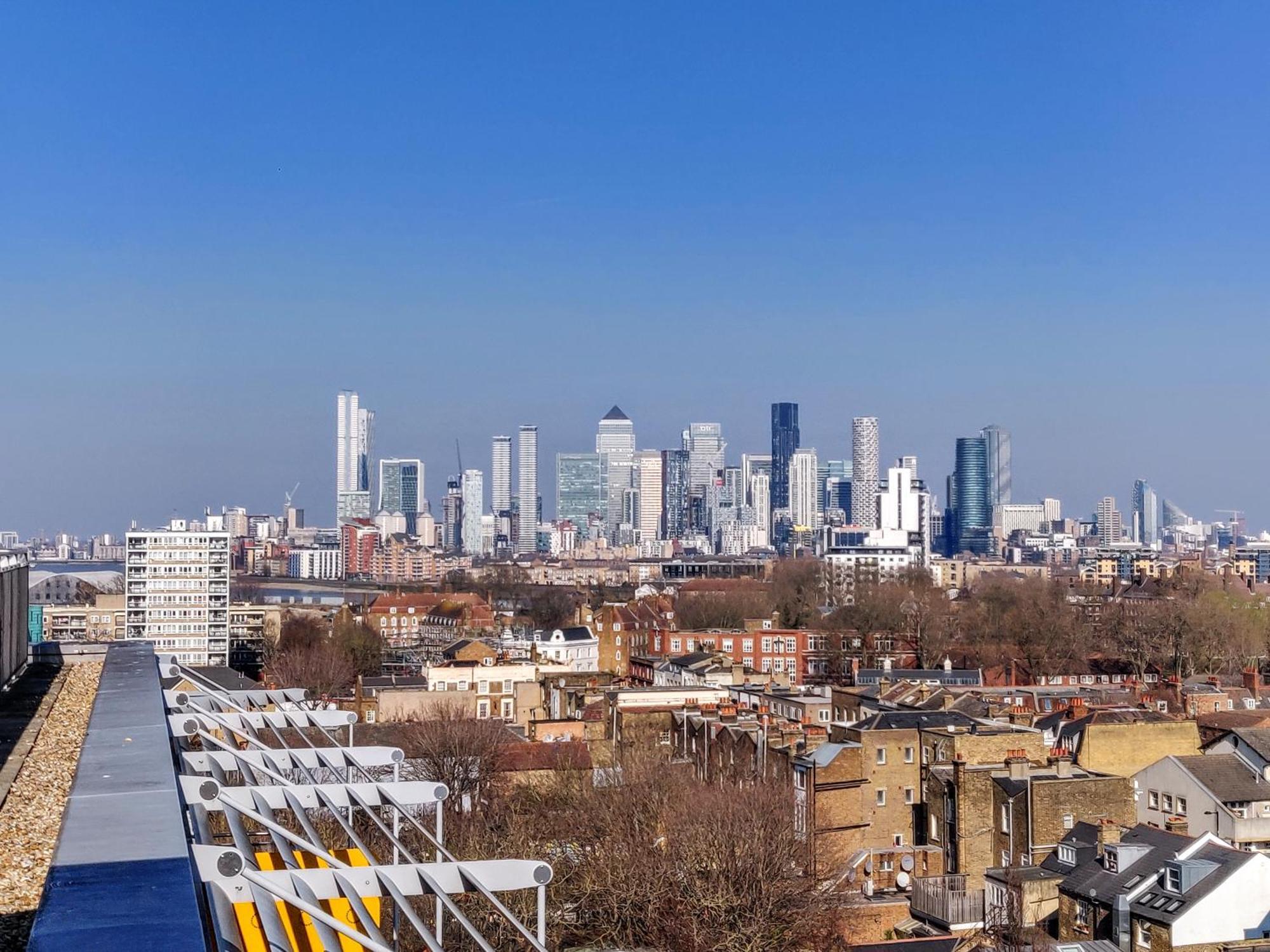 Modern London Apartment Near Greenwich - Rooftop City View מראה חיצוני תמונה